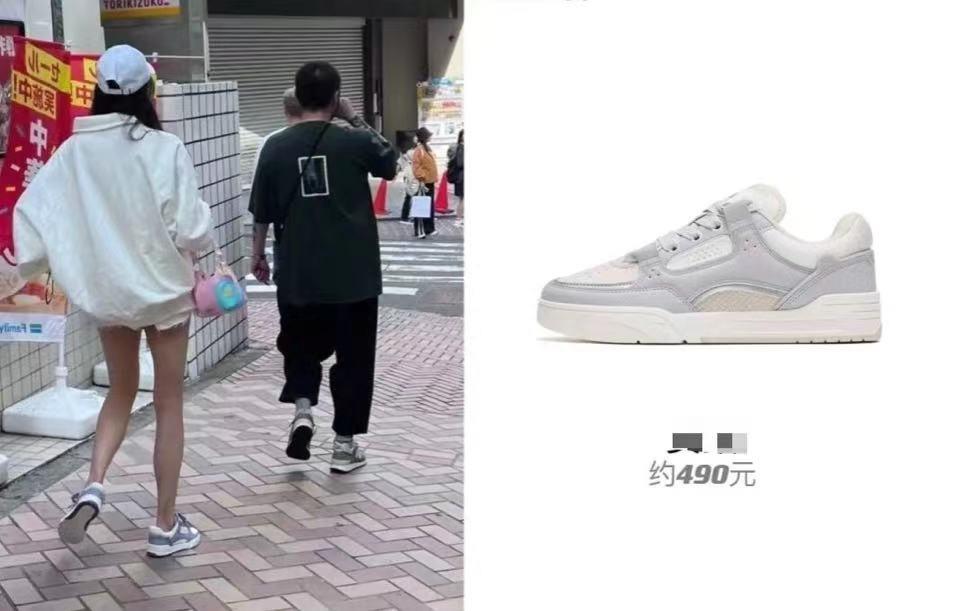 关晓彤鹿晗又在日本约会，穿百元衣大长腿吸睛，私下相处太甜蜜