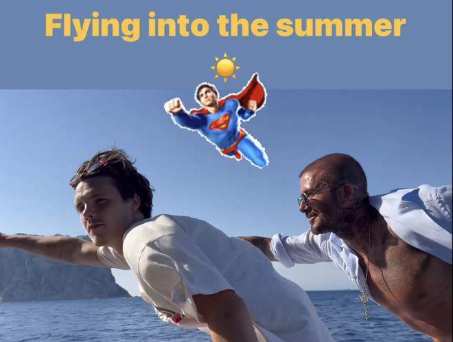 贝克汉姆晒照称女儿成长太快，12岁小七脸上长痘痘，气质像极贝嫂