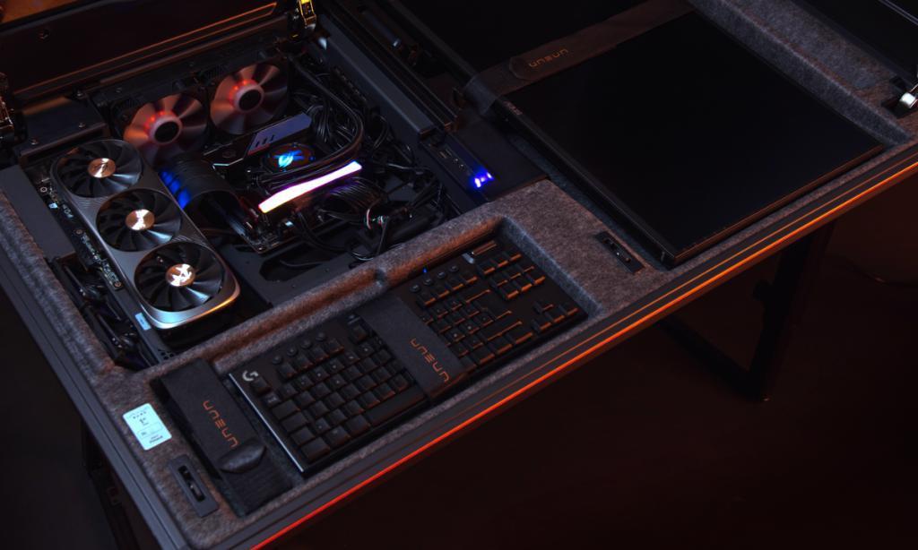 芬兰公司推出桌机一体便携式电竞设备：一分钟搭建，27 公斤重