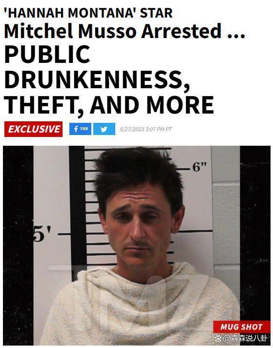 美国男星因盗窃薯片被捕，拘留一天后缴纳1000美金获释