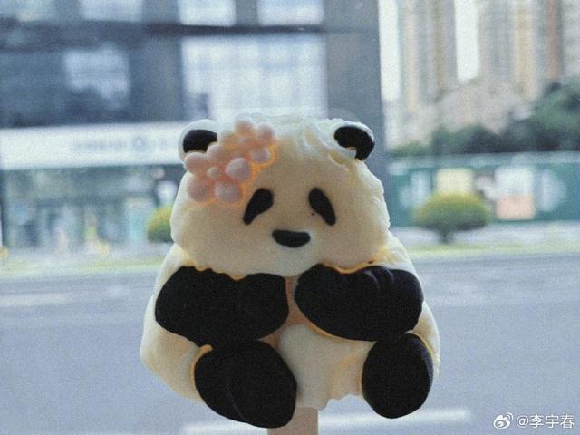 李宇春回成都打卡家乡小吃 晒“花花”款冰淇淋心情好