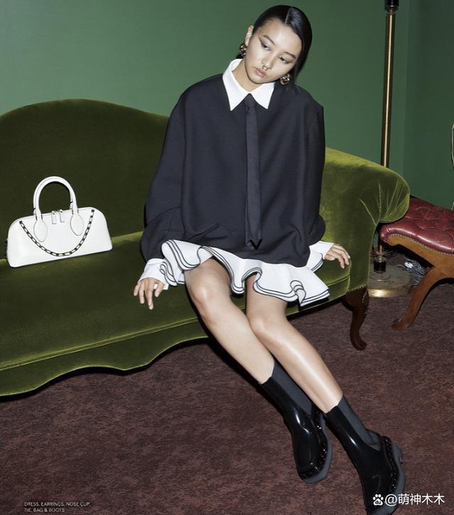 木村光希硬照翻车，发型贴头皮妆感显脏，鼻环透视装一言难尽