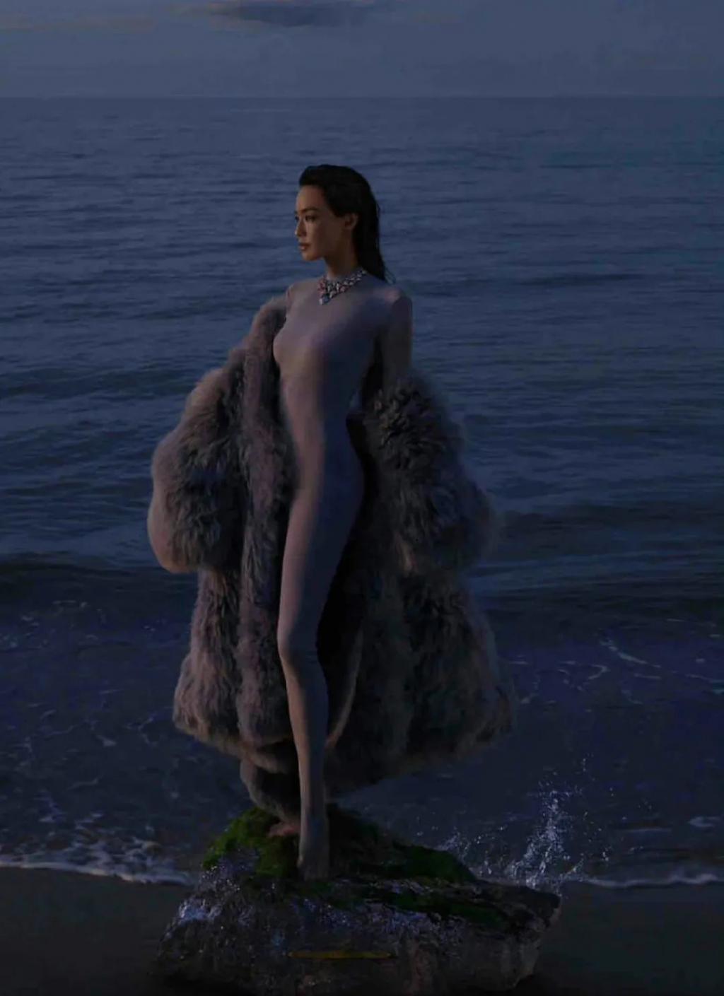 47岁舒淇，身材逆天了