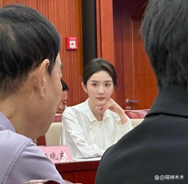 杨幂北京参加会议，机场穿搭近5万，会上发言称抵制天价片酬