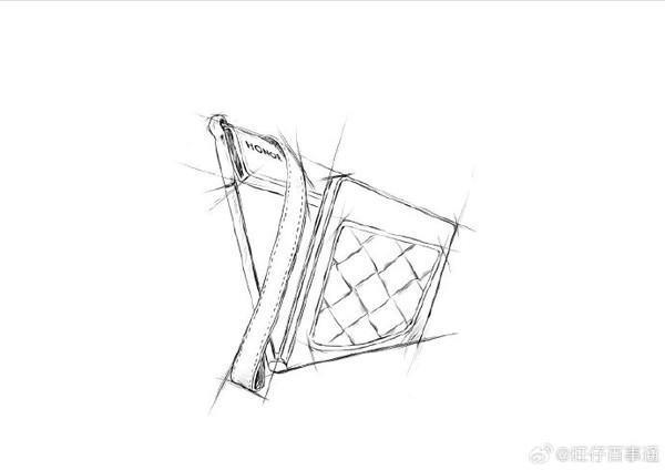 荣耀折叠屏概念机设计曝光！采用包包设计 主打超轻薄