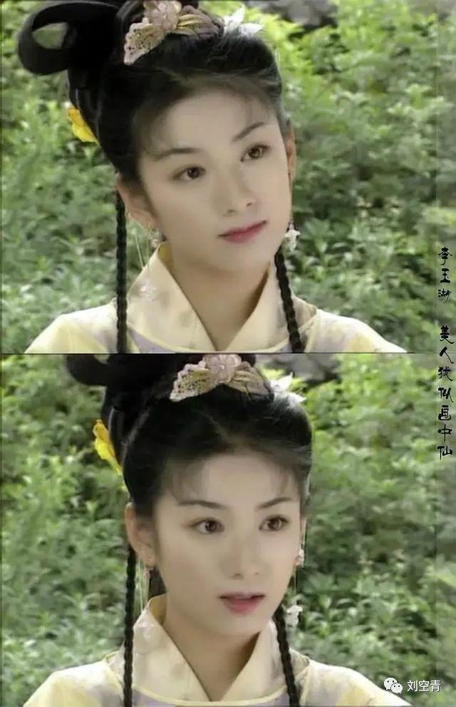 她的脸，真的有点恐怖的
