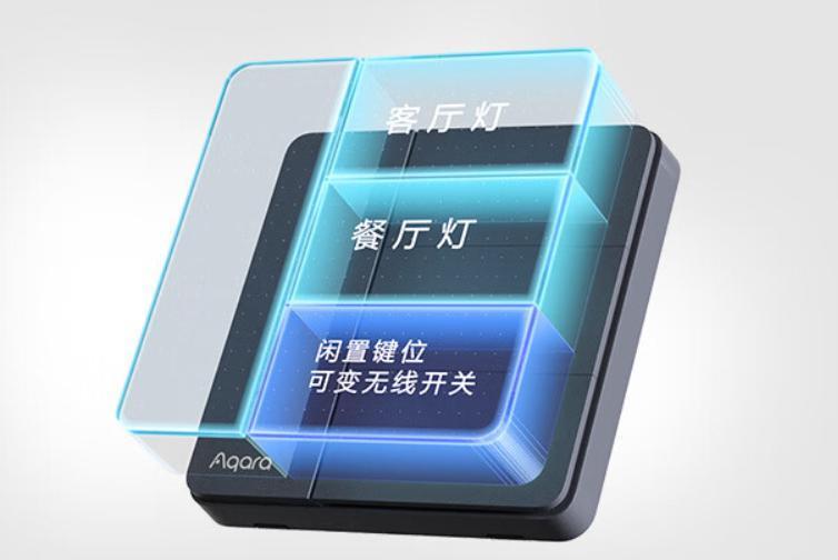 绿米 Aqara 卡农智能开关 Z1多彩版预售：9 月接入米家，229 元起