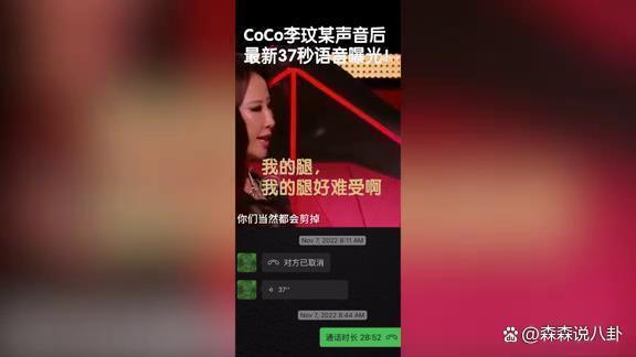 李玟37秒哭泣录音曝光，腿伤剧痛难以入睡，哭着向好友求助