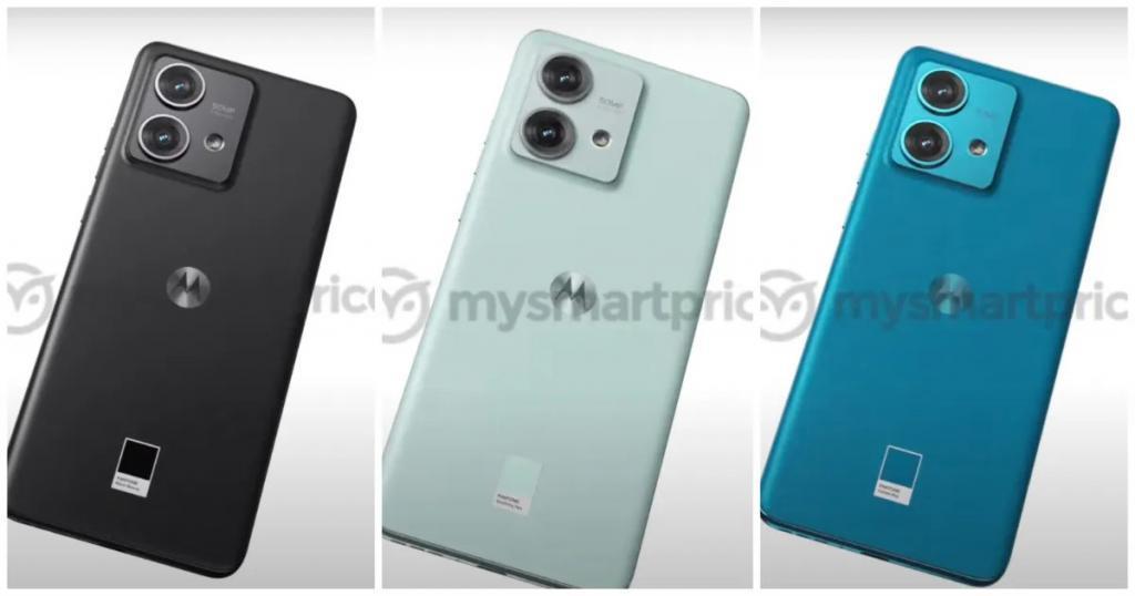 摩托罗拉 Edge 40 Neo 手机渲染：三色可选、配天玑 1050 芯片