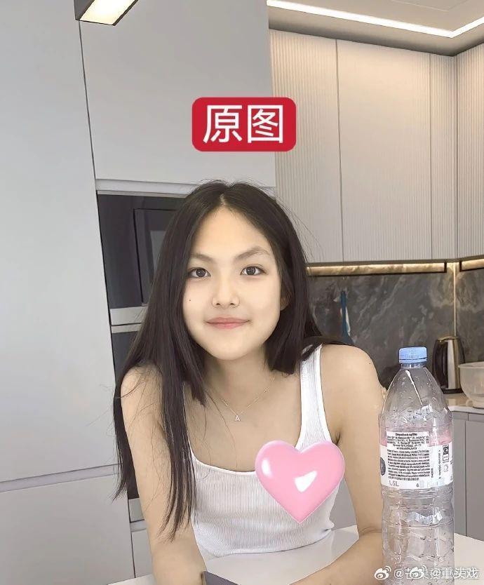 16岁穿低胸三角泳衣，国民童星又被骂了？