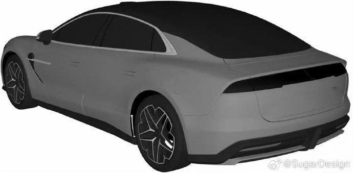 定位高端四门轿跑,比亚迪仰望首款轿车专利图曝光