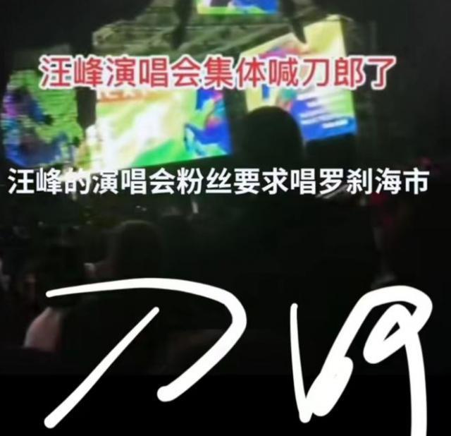 汪峰演唱会观众集体喊刀郎，要求其唱《罗刹海市》