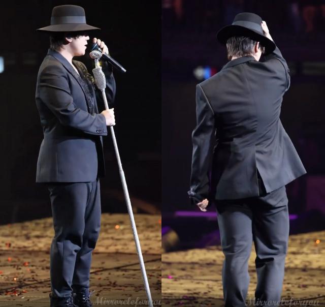 香港顶流姜涛开演唱会，身形肥胖圆成球，与罗志祥同场被全面碾压