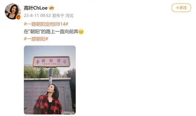 高叶《狂飙》后首部电视剧《一路朝阳》8月14日起开播