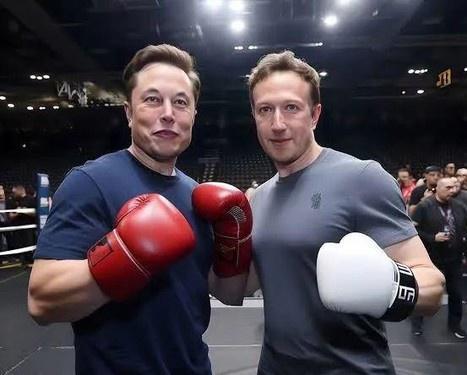 马斯克想上门“约架”扎克伯格，后者不在家也不会在门口打架