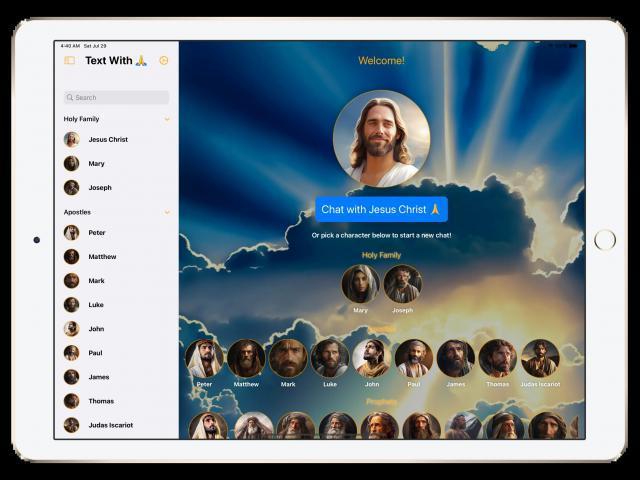 AI 应用 Text With Jesus 海外蹿红：可和耶稣、撒旦聊天