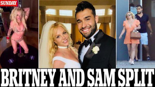 小甜甜布兰妮与29岁丈夫分居！遭男方怒斥不忠