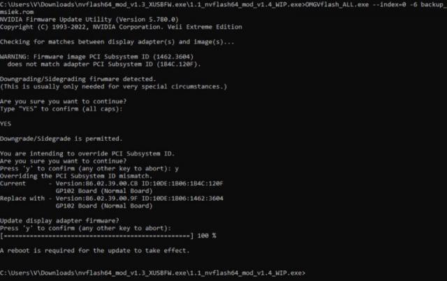 英伟达显卡 BIOS 数字签名验证遭破解，新工具可刷入任意固件