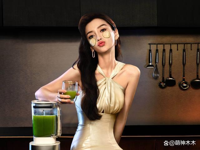 baby最新代言致敬前夫黄晓明，咬唇穿礼服下厨房被吐槽