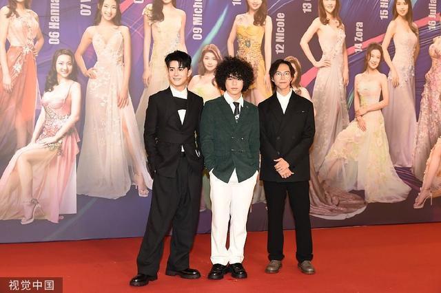 2023香港小姐竞选决赛红毯举行 陈豪陈展鹏陈山聪等亮相