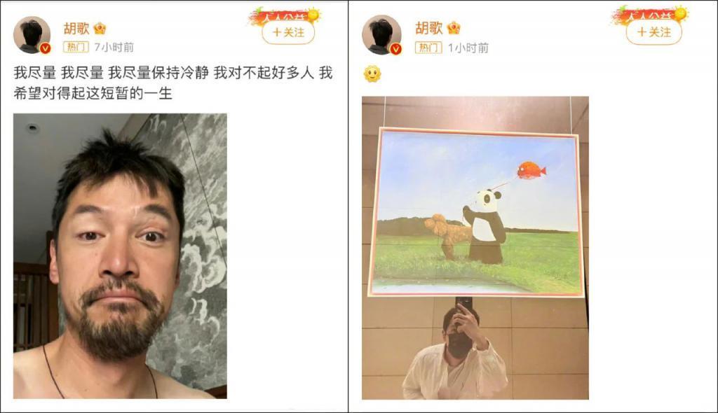 “胡歌，不想干就退圈吧！”