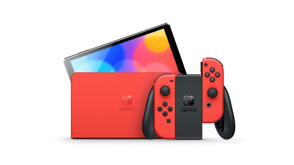 任天堂 Switch OLED 马力欧红色版国行 2599 元，10 月 6 日发售