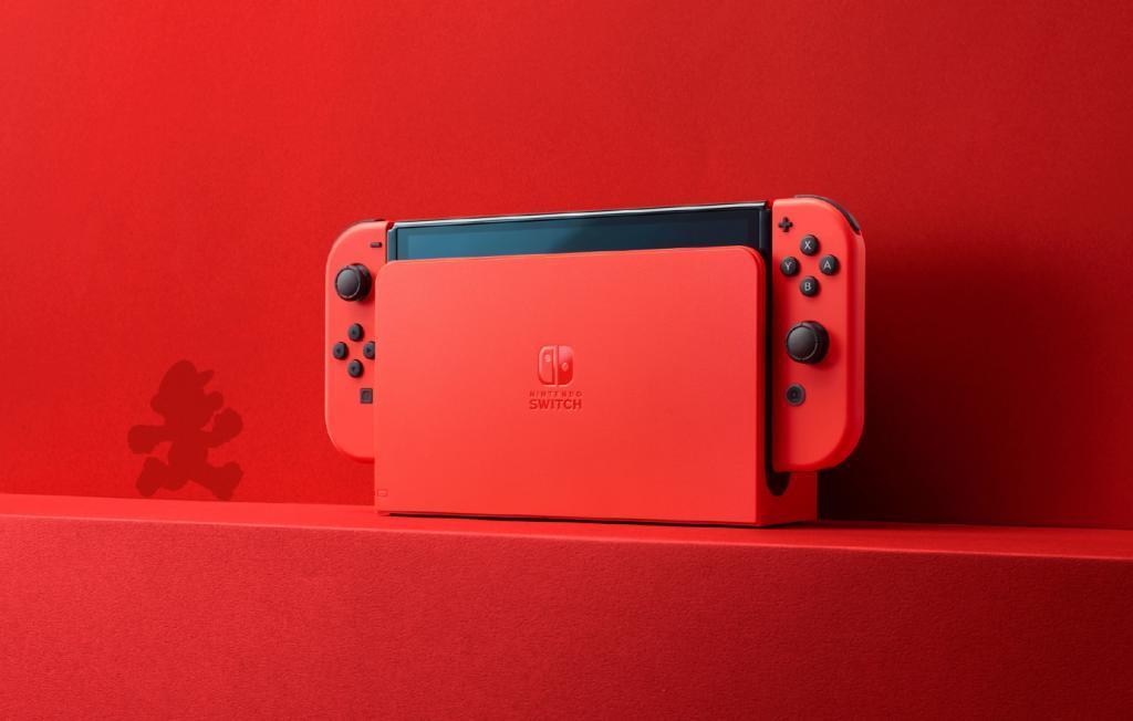 任天堂 Switch OLED 马力欧红色版国行 2599 元，10 月 6 日发售