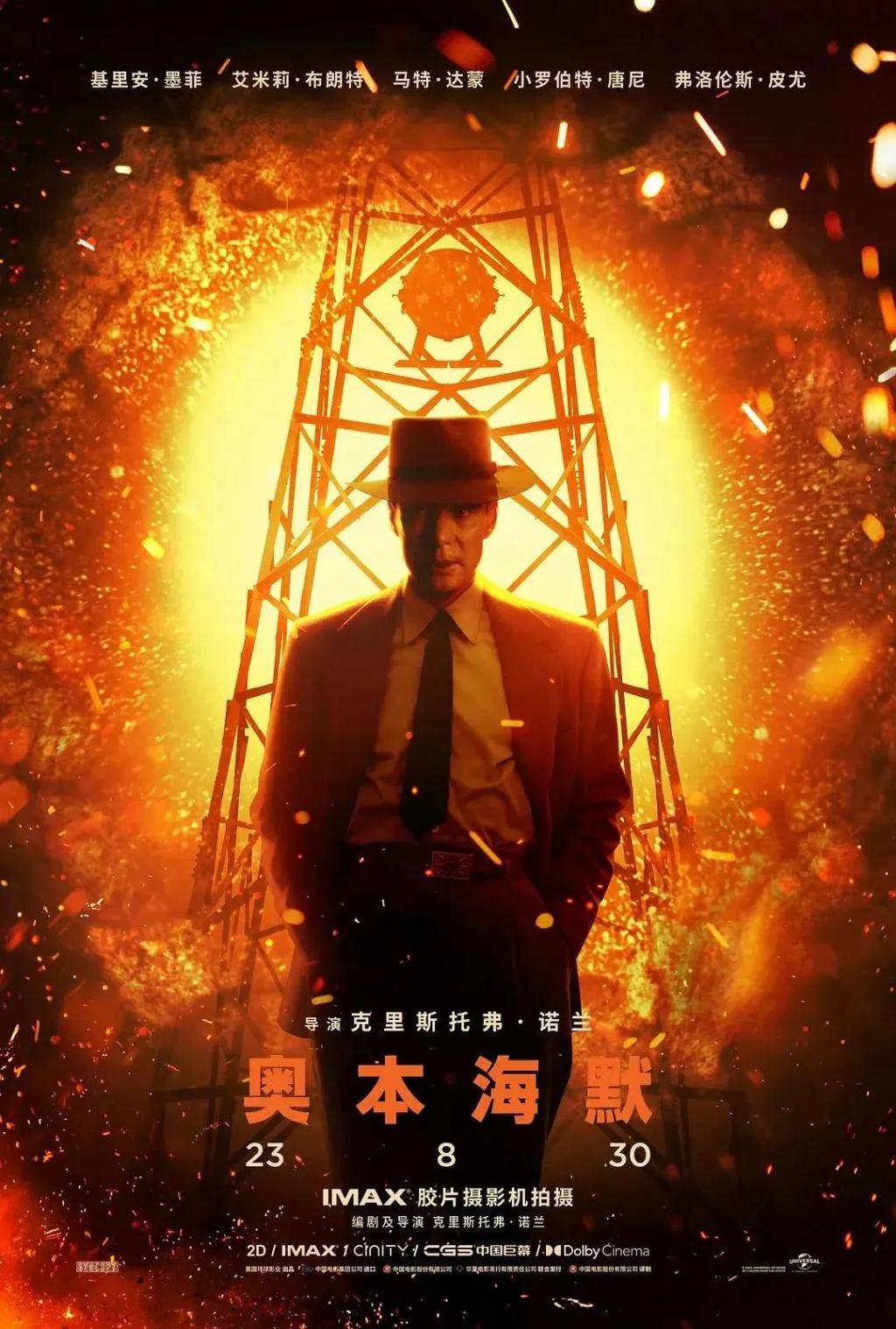 《奥本海默》最佳!最佳!!!