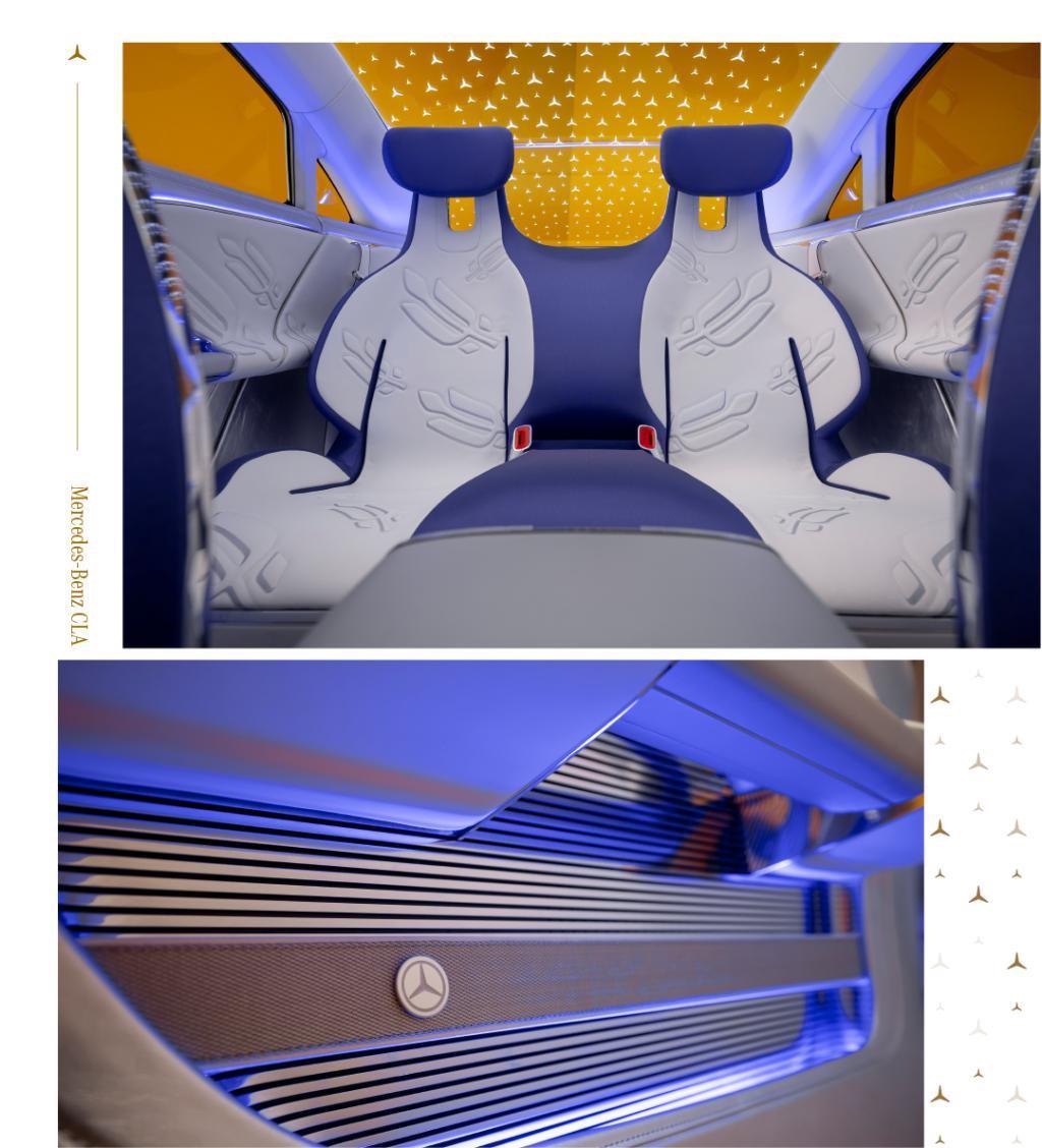 梅赛德斯-奔驰 CLA 级概念车全球首发亮相，MMA 纯电架构平台