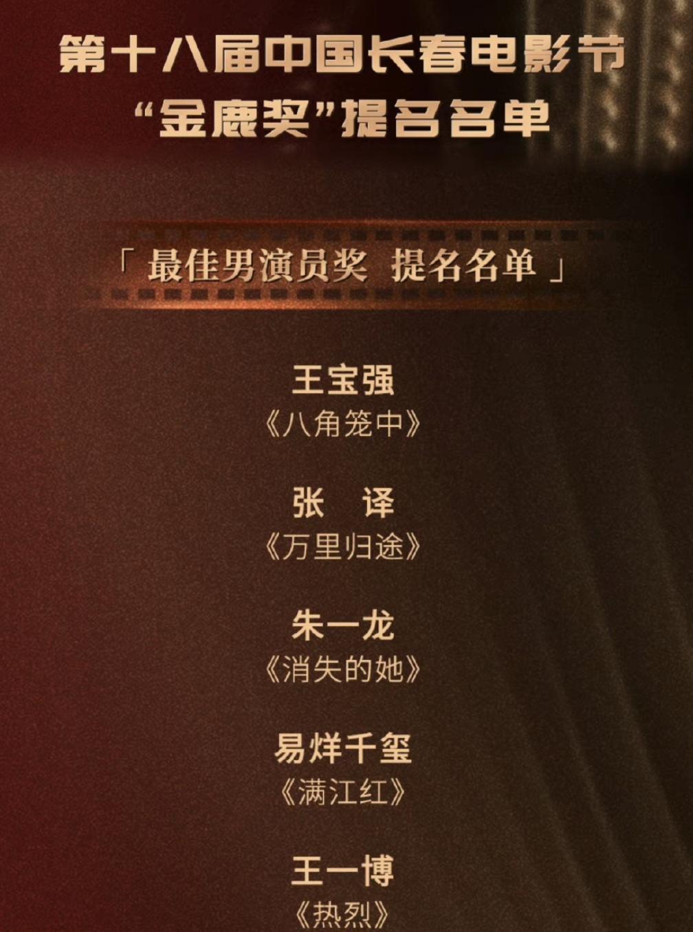 长春电影节：王宝强败给流量，最大赢家是35岁的她