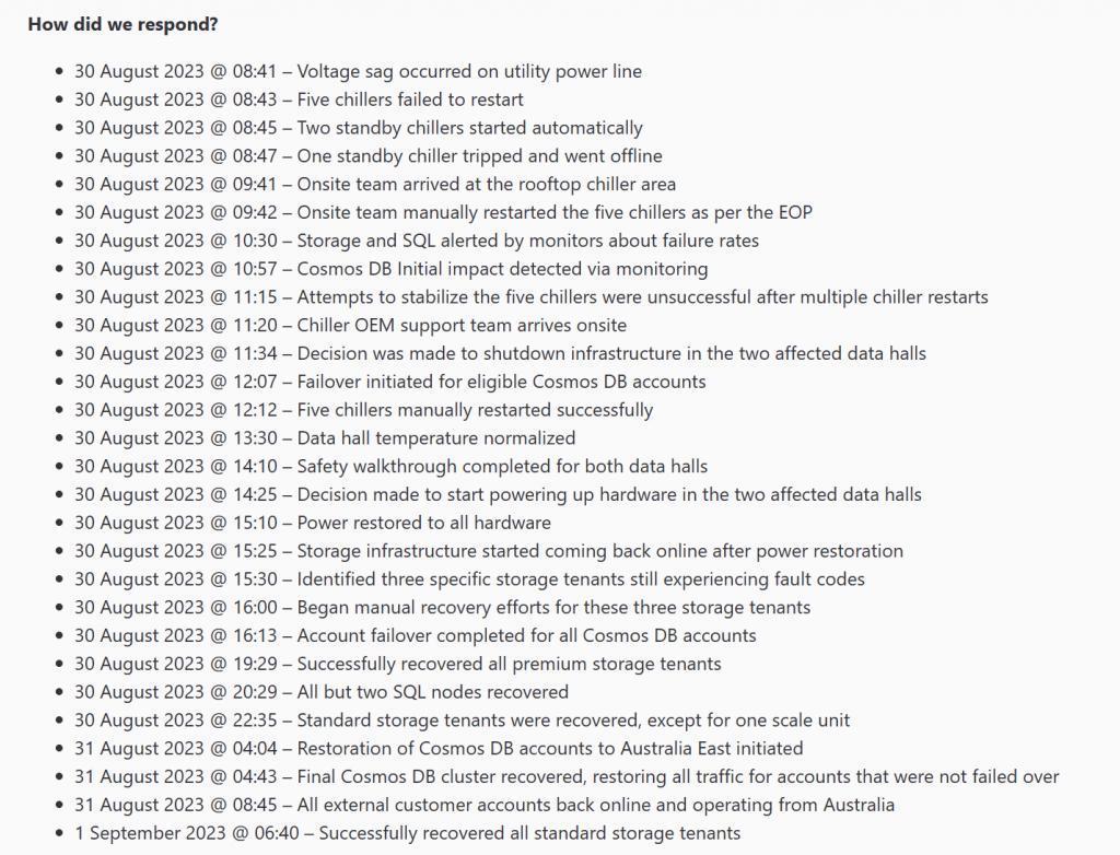 微软承认 Azure 园区人力安排不足，3 人安排不过来造成存储烧毁