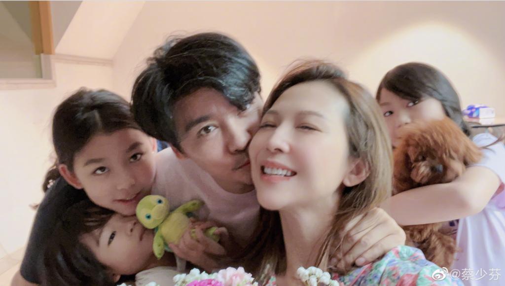 蔡少芬：我同意张晋再婚