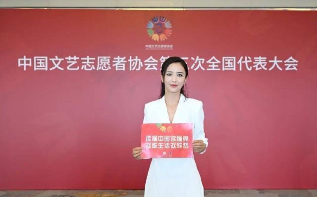 陈晓佟丽娅等参加文艺志愿者大会 为文艺志愿精神点赞