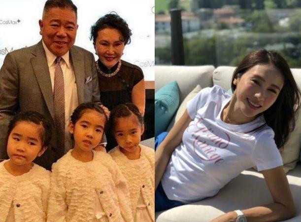 黎姿带仨女儿逛商场 女儿眉眼炯烁似妈妈同框合影犹如姐妹