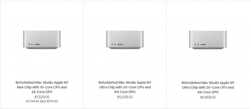 2023 款 Mac Studio 上架苹果翻新商店，目前无货