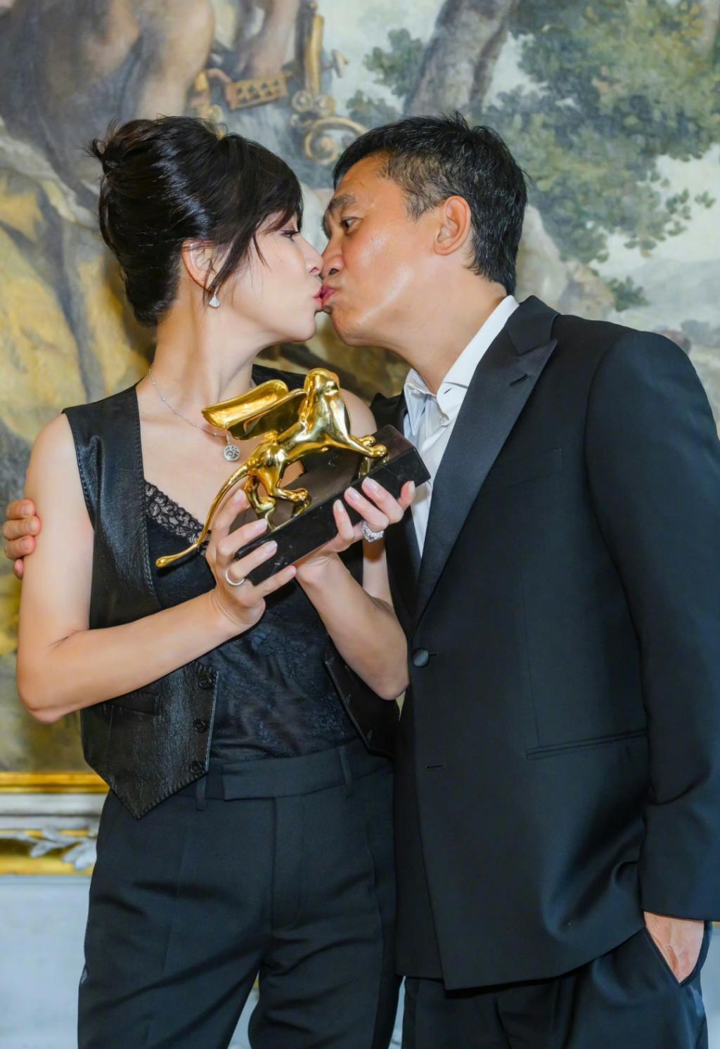 其实梁朝伟早就有孩子了