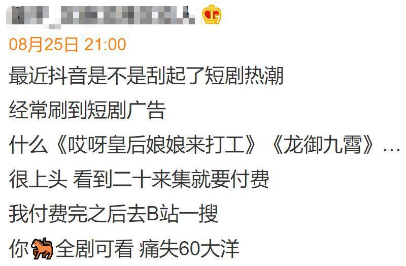 一天进账 1200 万！土味短剧太上头