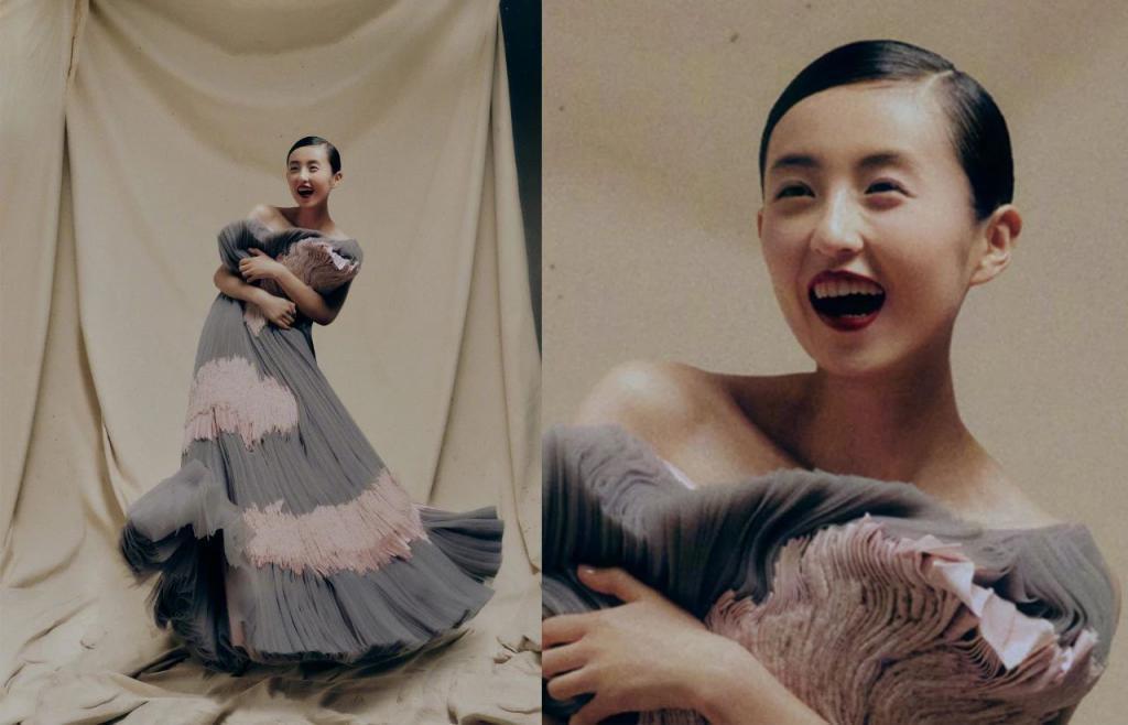 张子枫穿8套高定礼服拍大片却被嘲难看，时尚杂志怎么老坑明星？