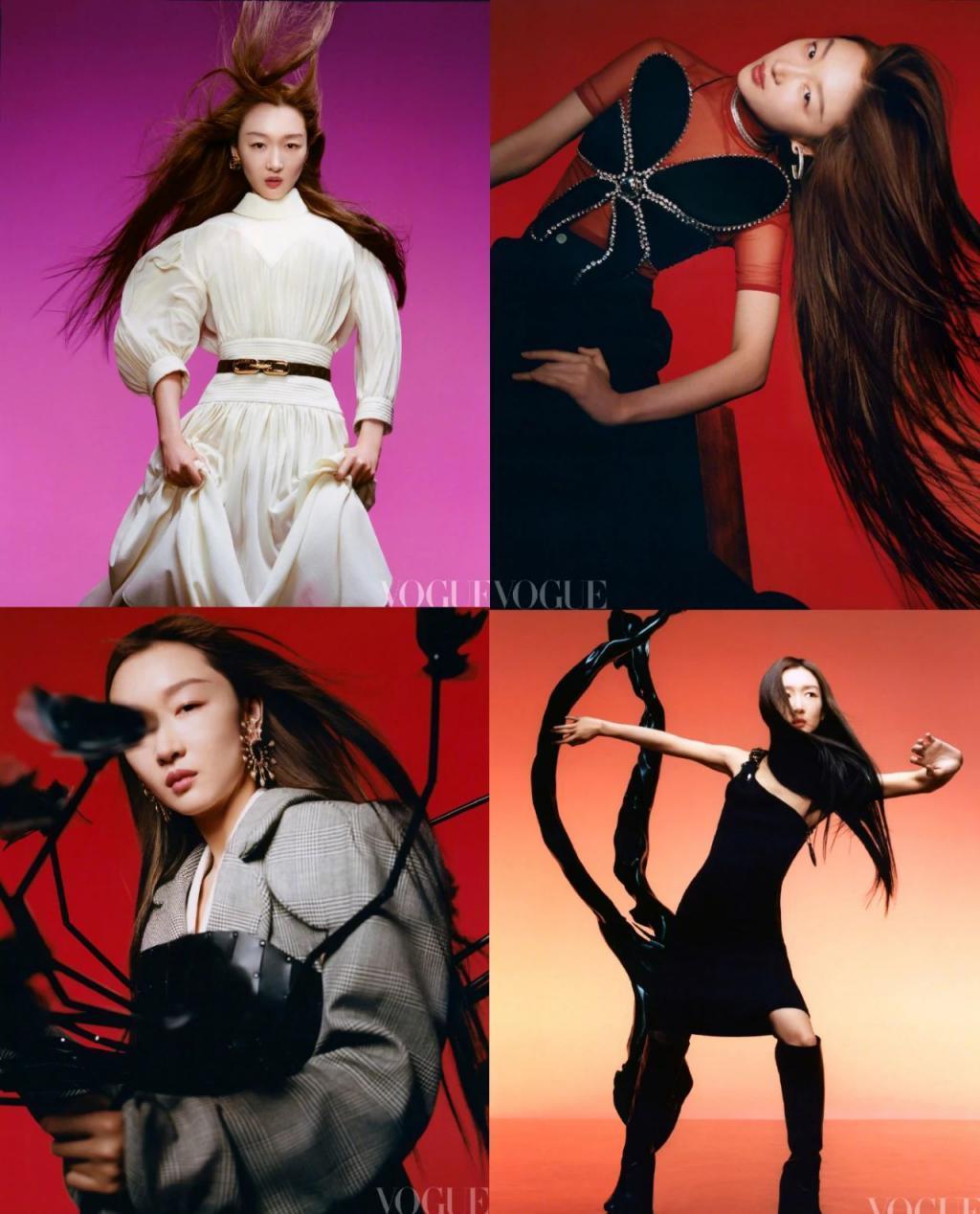 张子枫穿8套高定礼服拍大片却被嘲难看，时尚杂志怎么老坑明星？