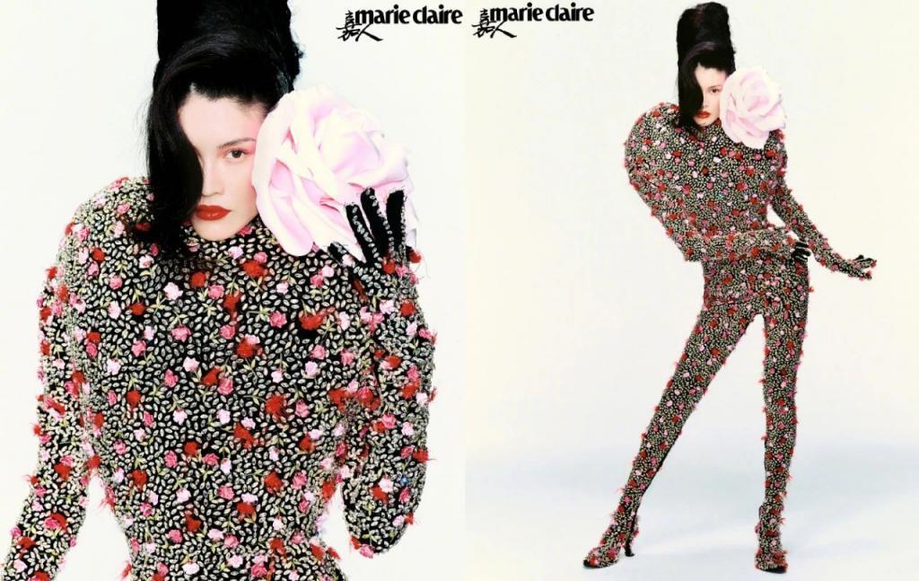 张子枫穿8套高定礼服拍大片却被嘲难看，时尚杂志怎么老坑明星？