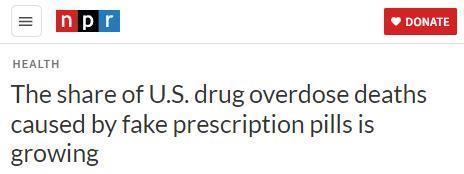 外媒：美国药物过量死亡人数长期处于历史最高位