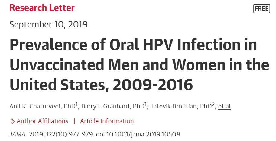 男性HPV疫苗传来大消息！全球近1/3男性受影响
