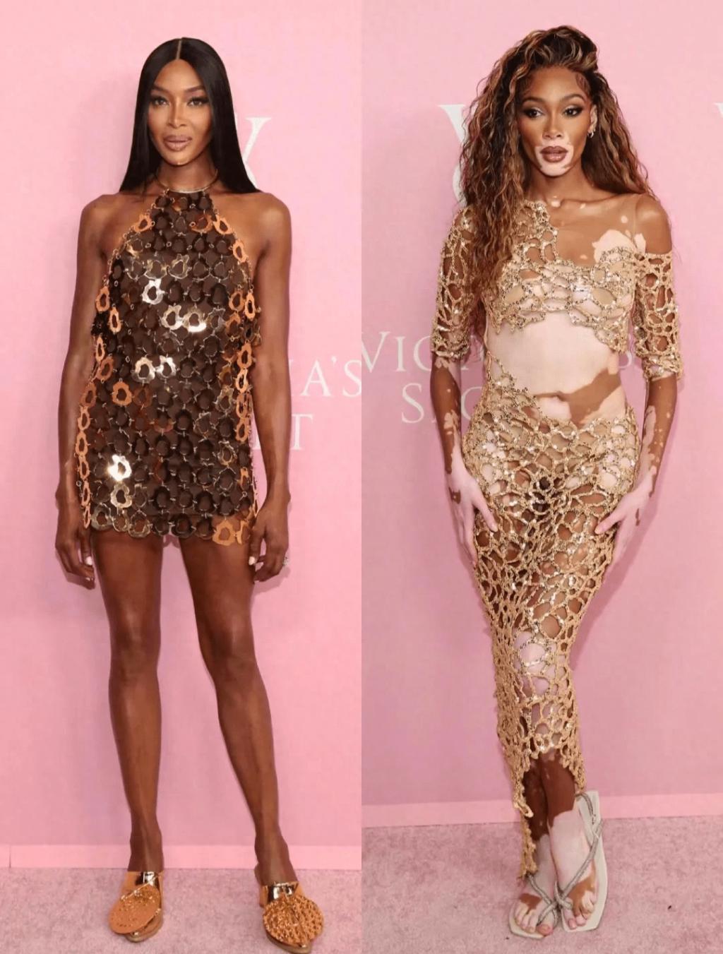 维密红毯：国外女星真敢穿，谷爱凌气质不输模特，艾薇儿发胖