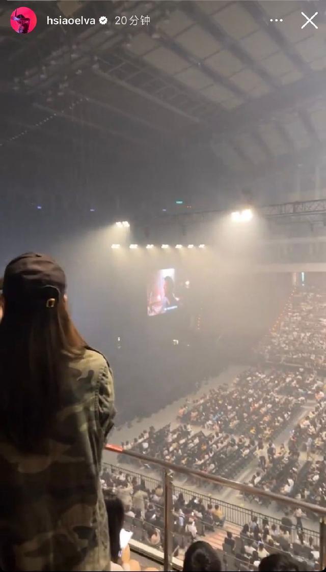 萧亚轩现身观看王力宏演唱会 被搀扶入场疑似脚伤未痊愈