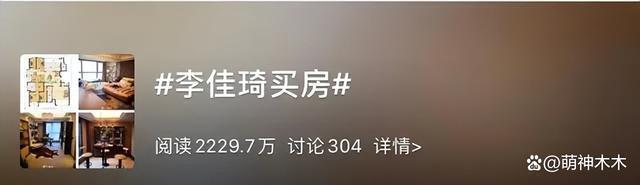 李佳琦收入曝光！两年前就日赚508万，三年前买豪宅