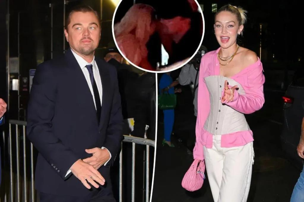 小李子又被曝和25岁模特恋上，两人在夜店热吻！