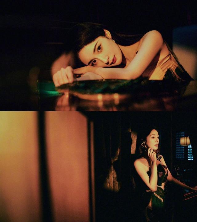 杨幂37岁生日大片 烈焰红唇眼眸如刃宛若冷艳玫瑰