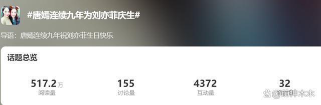 杨幂生日唐嫣又缺席送祝福！再现塑料闺蜜情，抱团太明显