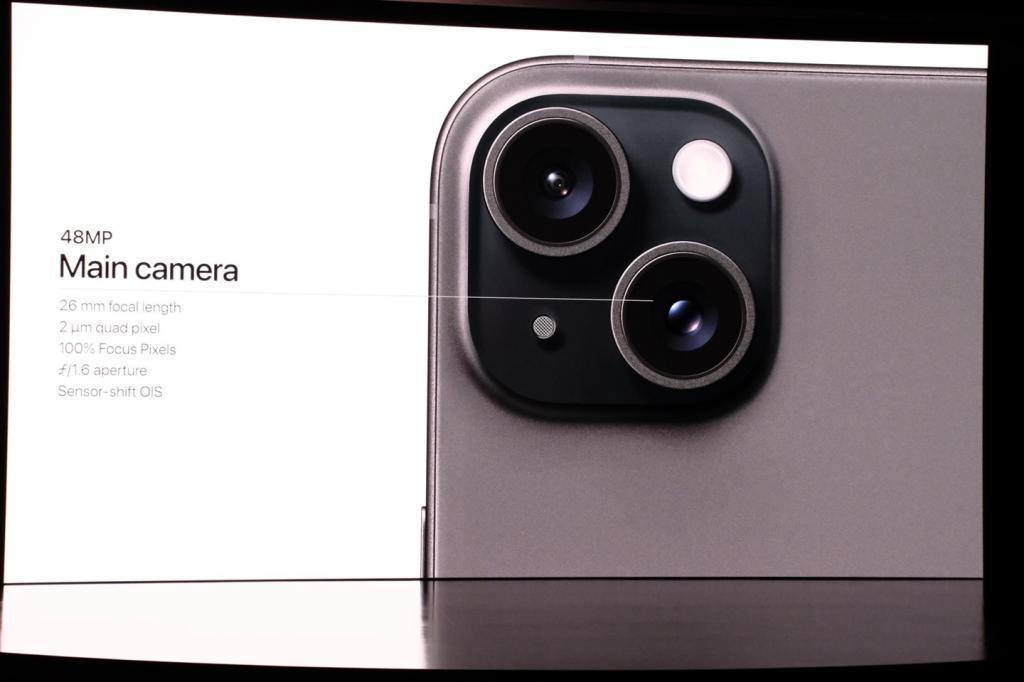 苹果发布6.1/6.7英寸iPhone 15标准机型：升级灵动岛、4800万主摄