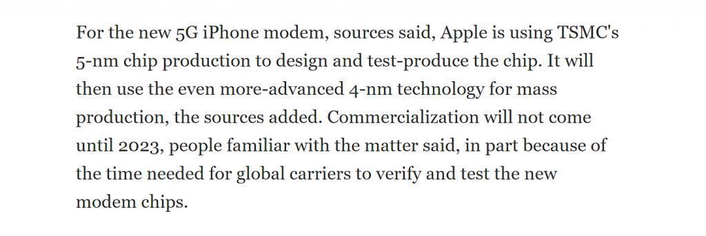 苹果自研基带，梦碎！！！